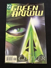 GREEN ARROW NO 1 DC COMIC BOOK APRIL 2001 COMICS ART Y2K ADS QUIVER KEVIN SMITH