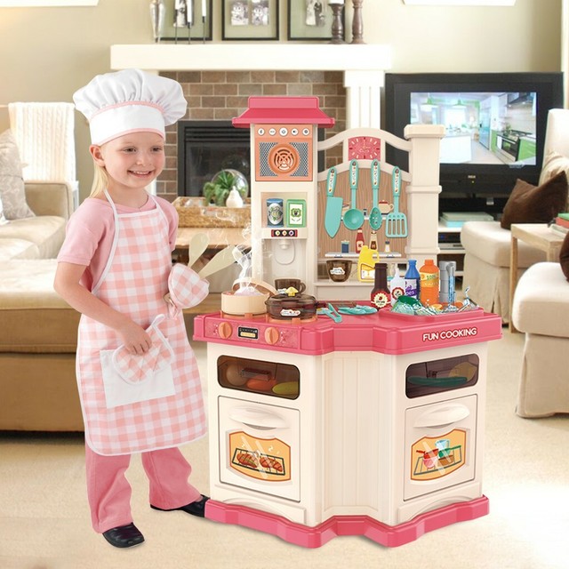 interactive kids kitchen