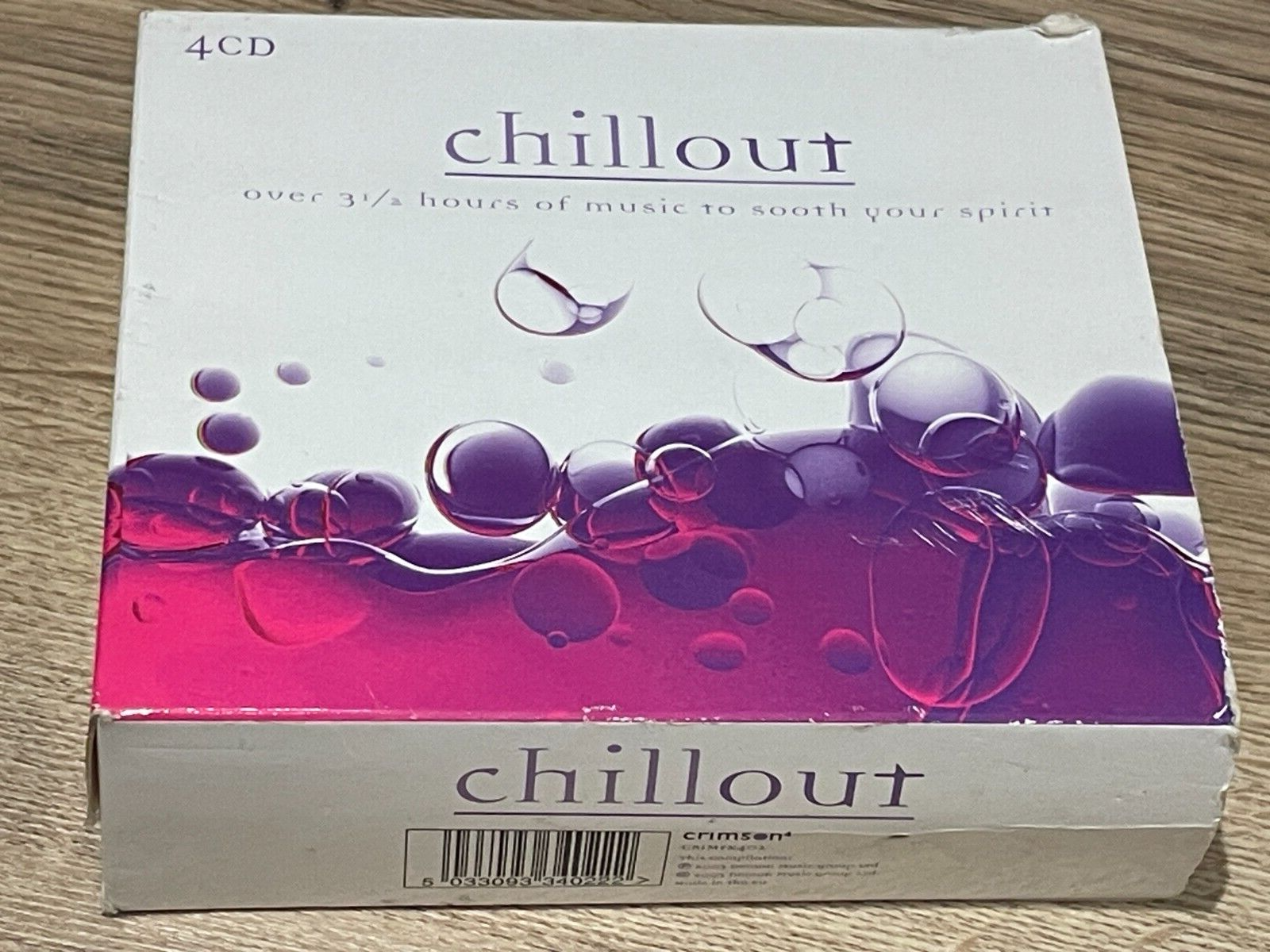 Chillout - 4 CD's Album Box Set - 2003 Demon Music Group - 74 Great Tracks