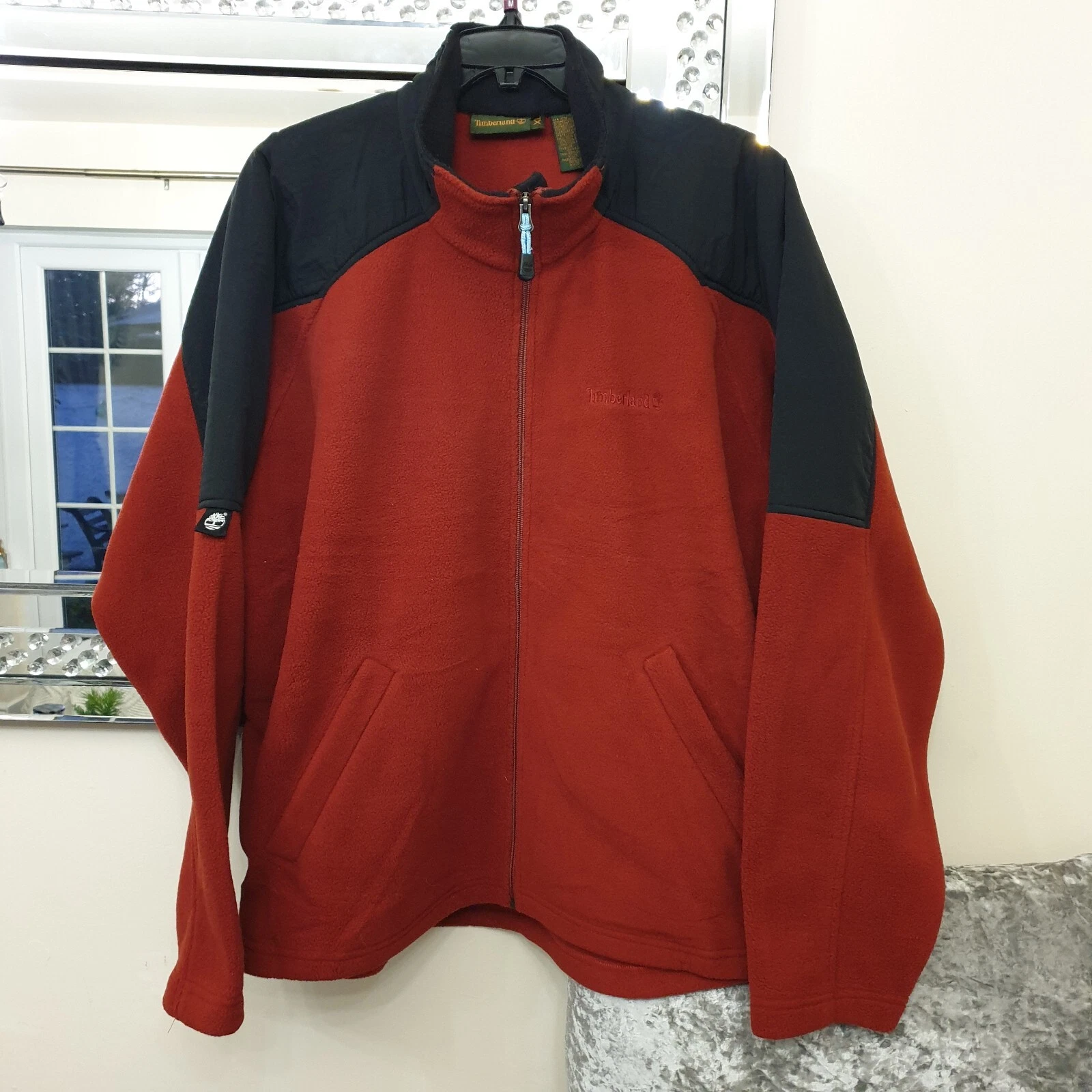 timberland men's Fleece Jacket Size XL
