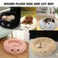 thumbnail 12 - Pet Dog Cat Calming Bed Round Nest Puppy Warm Soft Plush Comfortable F Sleeping