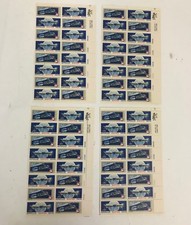 Vintage 1975 NASA Apollo Soyuz Mission Set Of 64 Unused Stamps Self Adhesive