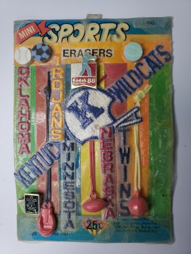 Vintage Kentucky Sports Old Gumball Vending Machine Display Card #57