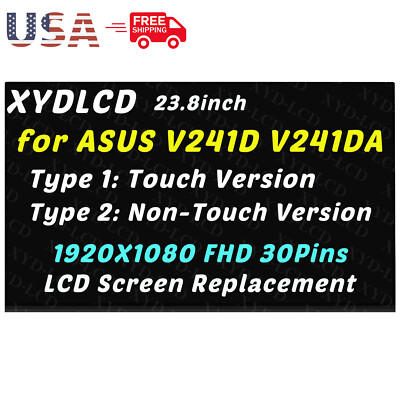 New for Asus Vivo AIO 24 V241DA-DB301 V241D 23.8in LCD FHD Screen Screen Display