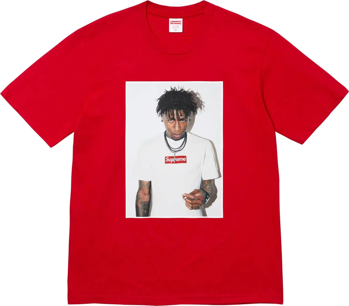 T-shirt Supreme NBA Youngboy Tee FW23T48 WHITE