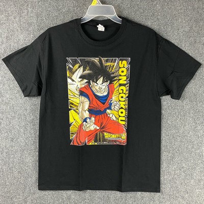 T-shirt Fruit of The Loom Dragon Ball Z Son Goku grand adulte 100