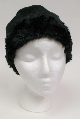 Nine West Faux Fur Cuff Cloche Hat 