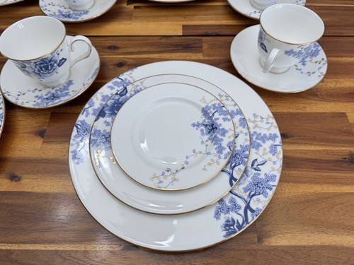 30pc Lenox Garden Grove Fine Bone China, SIX 5 Piece Place Settings, USA - MINT - Picture 9 of 16