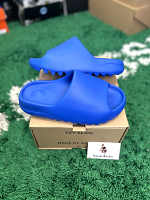 Adidas Yeezy Slide Azure 2024 (NEW) | ID4133 - Multi Sizes 