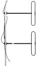 VHF WIDE BAND Antenna,2 folded dipole 136-174 MHz,adjustable diagram 6 DBd 300W