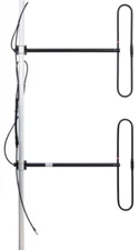 VHF WIDE BAND Antenna,2 folded dipole 136-174 MHz,adjustable diagram 6 DBd 300W