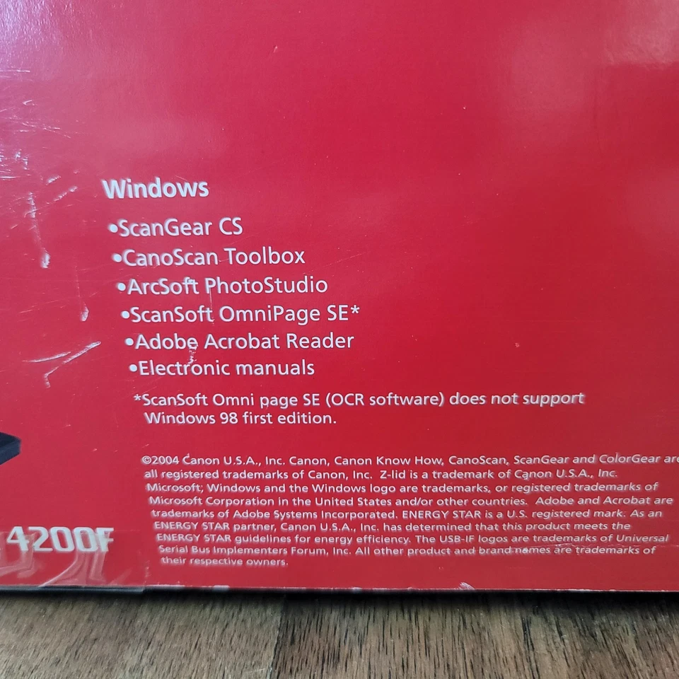 CANON CanoScan 4200F Flabed Scanner Negative Scanner - Image 4 of 4