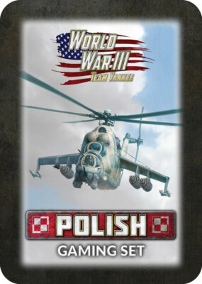 Polish Gaming Set Team Yankee Battlefront Miniatures TTK23
