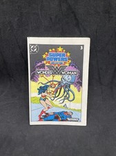 Kenner Super Powers Mini Comic Wonder Woman Penguin Manhunter Parademon 4 NICE