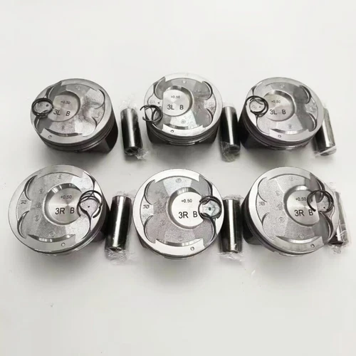 OEM +0.50mm Engine Piston Rings Kit for 12-16 Hyundai Kia Azera Cadenza 3.3L V6 - Picture 4 of 10