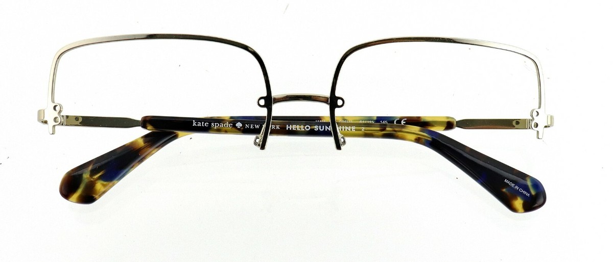 New KATE SPADE JANAY/S 086HA 61mm Half-Rim Sunglasses Frames Only