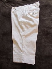 ANN TAYLOR LOFT WHITE CROP CAPRI PANTS SIZE 6 NWOT