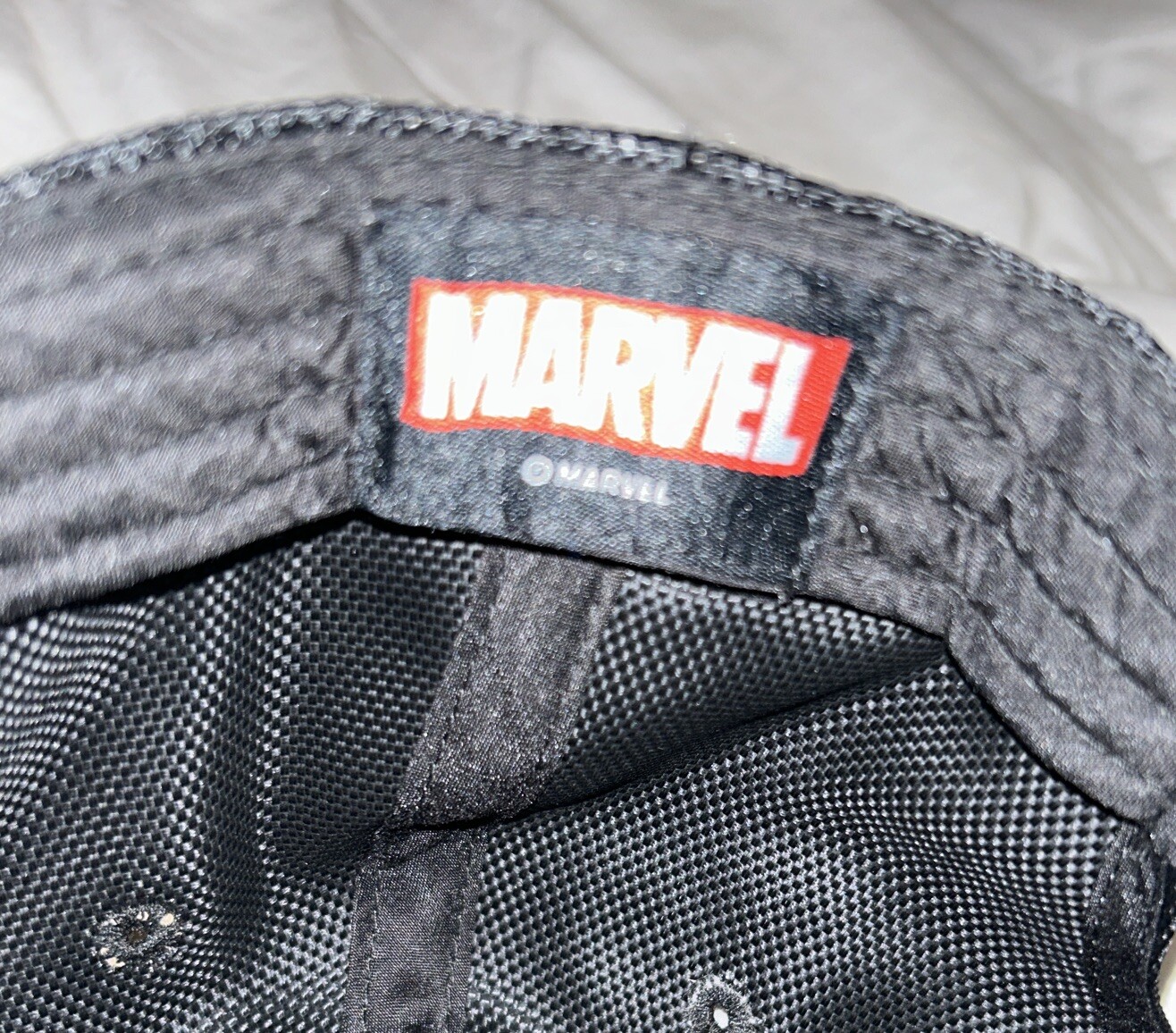 MARVEL Deadpool Hat Cap SnapBack Red  Black Embro… - image 3