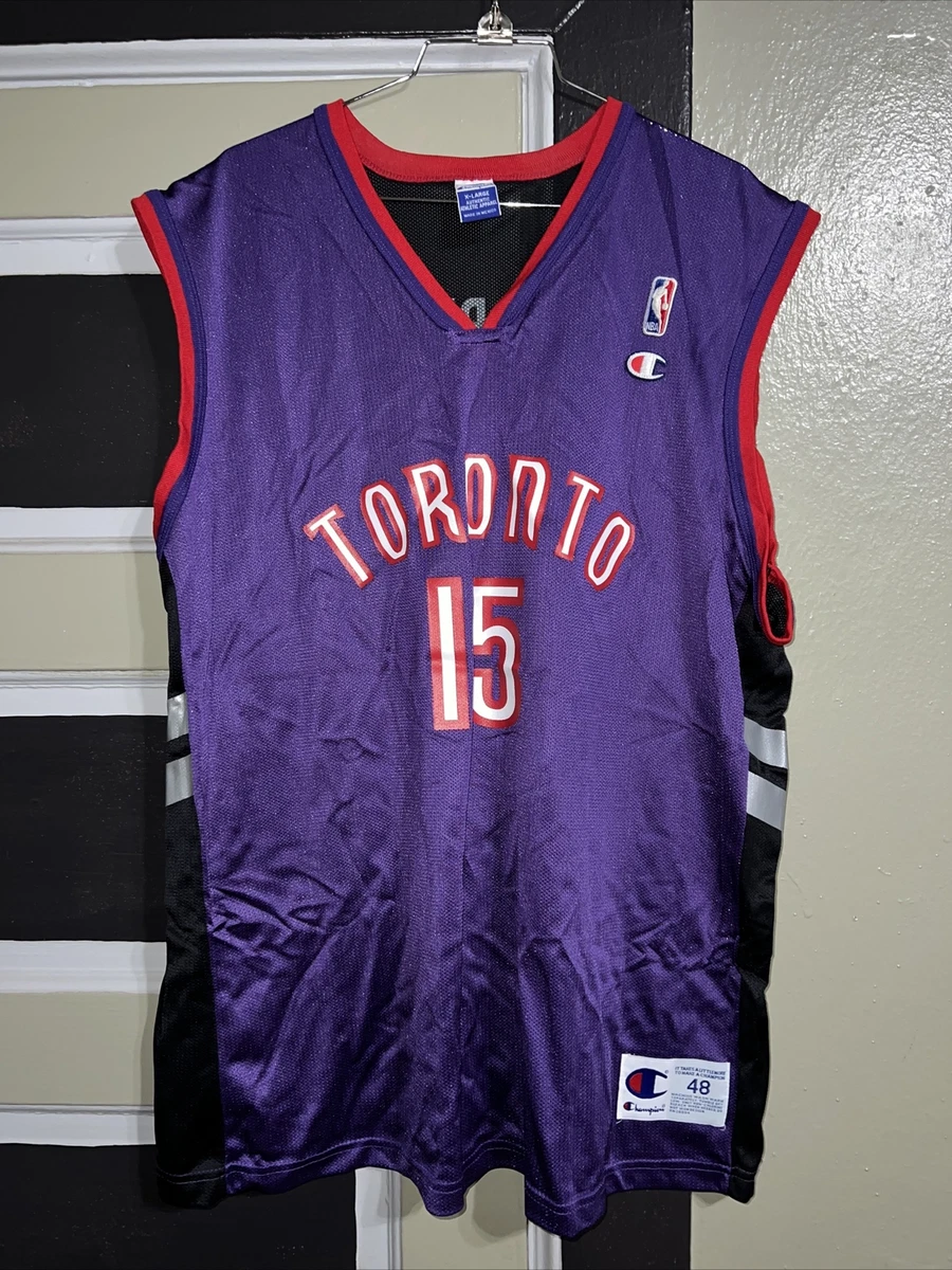 Vintage Champion Vince Carter Toronto Raptors Basketball Jersey