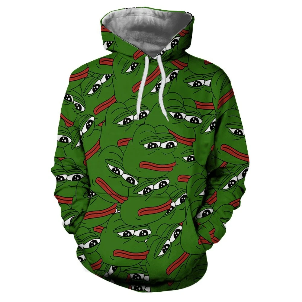 Frog top hoodie meme