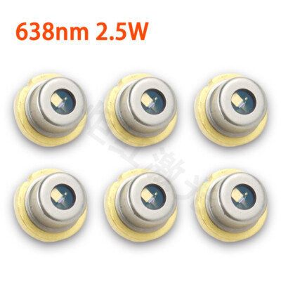 ML562G84 9mm Red 638nm 635nm 2W+ 2.5W Laser Diode (Tin-Pin) High Power *