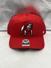 Georgia Bulldogs NCAA '47 Brand Throwback Red Hitch Adjustable Snapback Hat