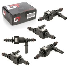 5x Fuel Line Quick Coupling Set T-piece with Counterpart 7.89 - 8 mm