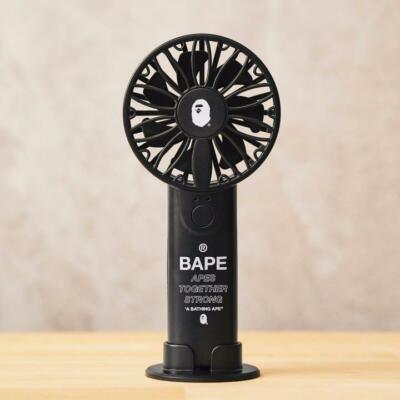 Ａ BATHING APE アベイシングエイプ ハンディファン ノベルティ非売品 A BATHING APE 2 WAY Handy Fan Novelty Limited Edition Japan Rare