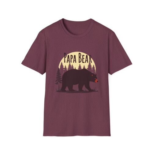 Papa Bär rustikal T-Shirt, perfekt für Vatertag, Papa, Geschenk - Bild 21 von 24