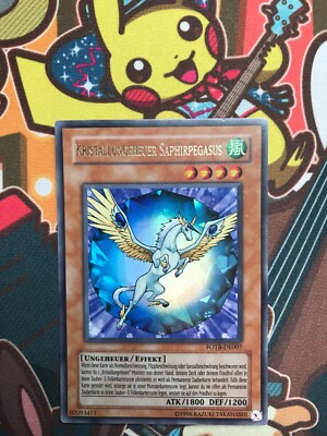 Kristallungeheuer Saphirpegasus Ultra Rare FOTB-DE007 deutsch Yu-Gi-Oh! NM