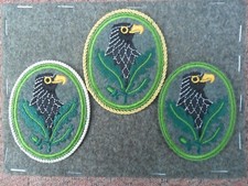 X3 Classes NOS WWII German Army Sniper Sleeve Insignia. U.S seller No Tariff !
