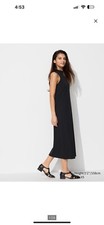 NWT Uniqlo Sleeveless bra dress Black M