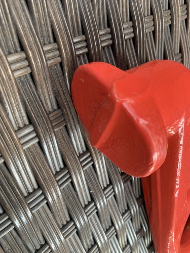 WLL 12.5T LEFT Shipping Container Lifting Hook Red WLL12.5T - Picture 5 of 6