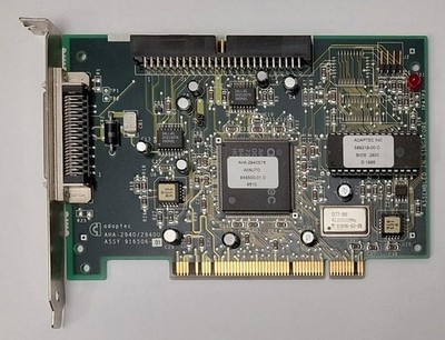 Adaptec AHA-2940S76 PCI SCSI Controller (50-pol, retro, 1996)