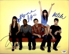 The New Girl cast authentic signed 10x15 photo W/ PSA Certificate 2616P3