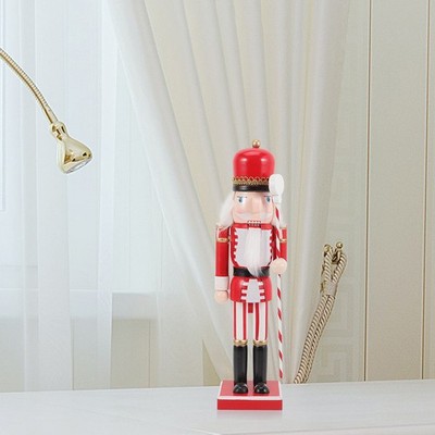  Holz Nussknacker Soldat Nussknacker-Soldatenfiguren Urlaubsnussknacker