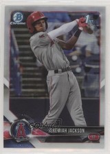 2018 Bowman Draft Chrome Refractor Jeremiah Jackson #BDC-51 10h2