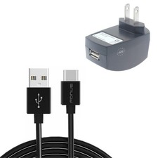 Home Charger 6ft Long USB-C Cable Wall Power Adapter Type-C Wire for Tablets