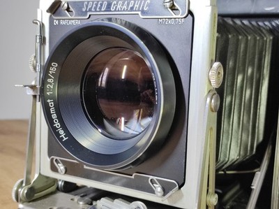 Rollei HEIDOSMAT 2.8/150 & Graflex lens board - Aero Ektar