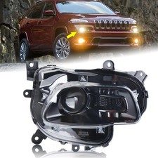 Headlight For Jeep Cherokee 2014-2018 Passenger Right Halogen