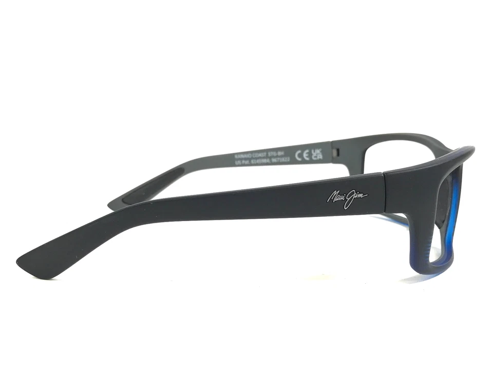 Monturas de gafas Maui Jim KANAIO COAST MJ766-08C mate negro azul 61-17-127 Foto 4 de 4