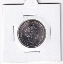 AUSTRALIAN: 2019 10 CENT JC JODY CLARK EFFIGY UNC COIN IN 2X2 HOLDER #5892