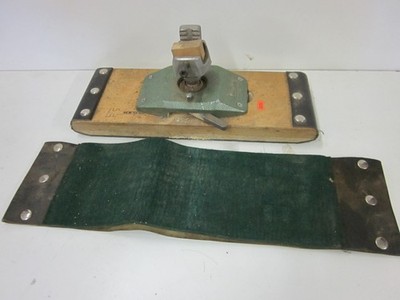 225)  Schleifschuh Gleitbalken  für Langbandschleifmaschinen Bandschleifmaschine