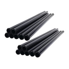 14 Pieces Golf Club Tube Black Training Equipment Lightweight Golf Tubes