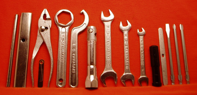 KZ900 LTD A4 A5 TOOL KIT KAWASAKI Z2 750 WRENCH MITO SPANNER