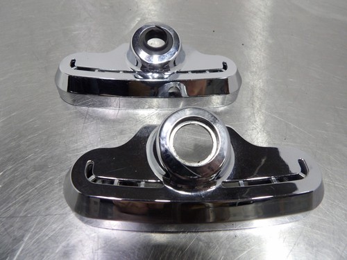 98 Harley Touring FLHT Electra Glide spark plug chrome trim covers (set)