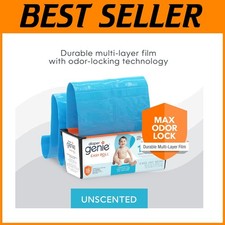 60-Count Diaper Genie Refill Bags, Odor Lock, Pack of 2