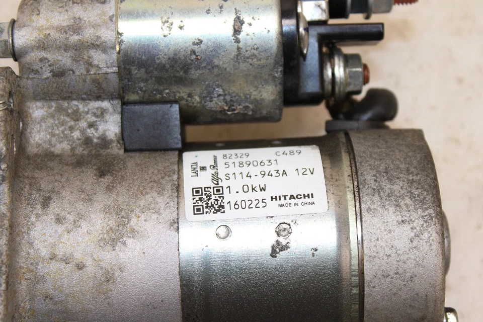 2017-2020 菲亚特 124 蜘蛛起动器电机原始设备制造商 MZ111 — 第 2/4 张图片