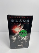 BLADE 1 VHS Wesley Snipes 1998 2001 New Line WHV Watermark NEW SEALED