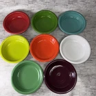 Vintage Homer Laughlin Fiestaware Fiesta Soup Cereal Bowls 7" Set Of 8 EUC